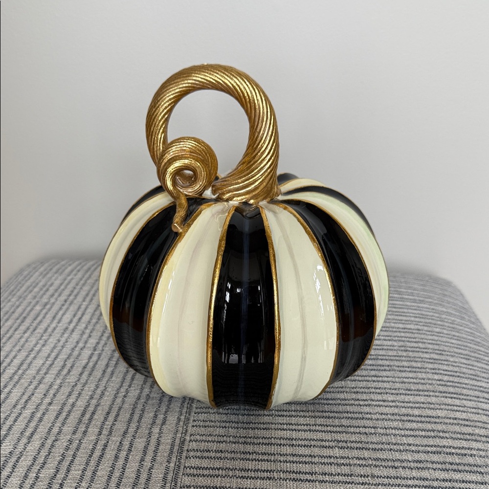 MacKenzie-Childs Medium Elegant Pumpkin-New